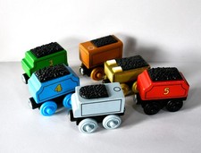 Wooden Railway 6 x TENDERS  *