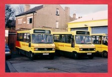 Photo - First Crosville MMM415/6 - Plaxton Mercedes 709D Beavers - Chester 1996