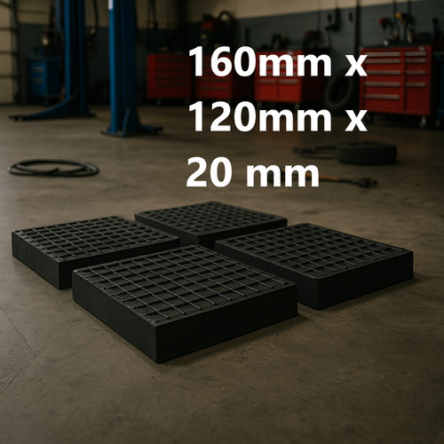 Pcs ramp jacking - ramp, rubber