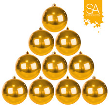 10PC Christmas Baubles 10cm