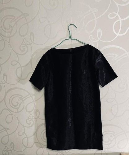 Women cos dress black - women, /