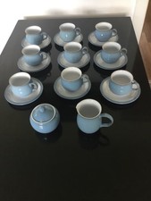 DENBY Colonial Blue Tea Cups