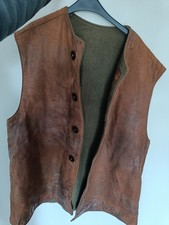 WW11 Leather Jerkin Genuine