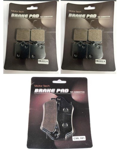 Full brake pads - ft, +