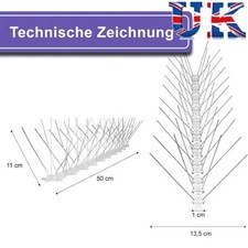 5M-50M Pigeon Bird Spikes Wall