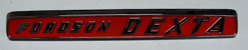 Fordson dexta tractor chrome - fordson,