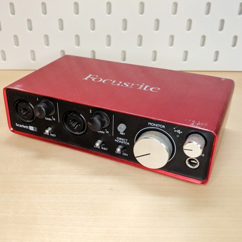 Focusrite scarlett 2i2 usb - focusrite,