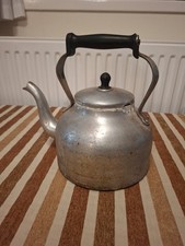 Large Vintage Aluminium Litre