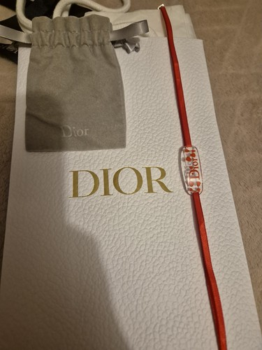 Dior clear lucite red - clear, heart