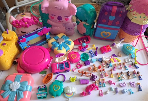 Lge polly pocket playsets - pocket, toys