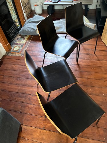 Habitat callum black chairs - habitat,