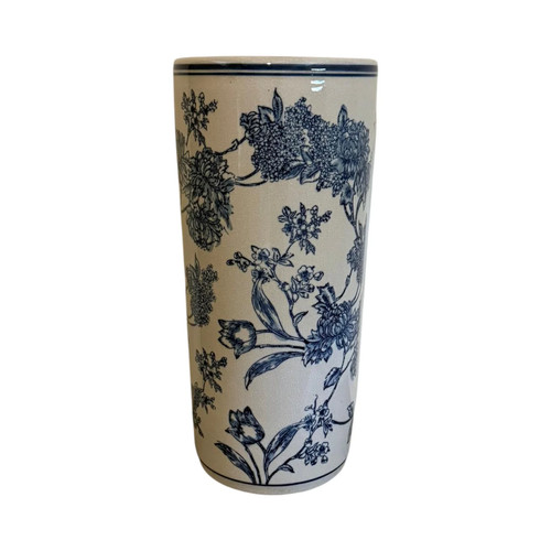 Umbrella stand vintage blue - umbrella,