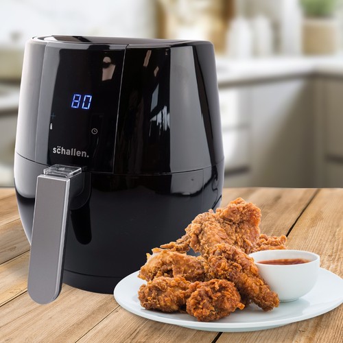Schallen black air fryer - air, oven