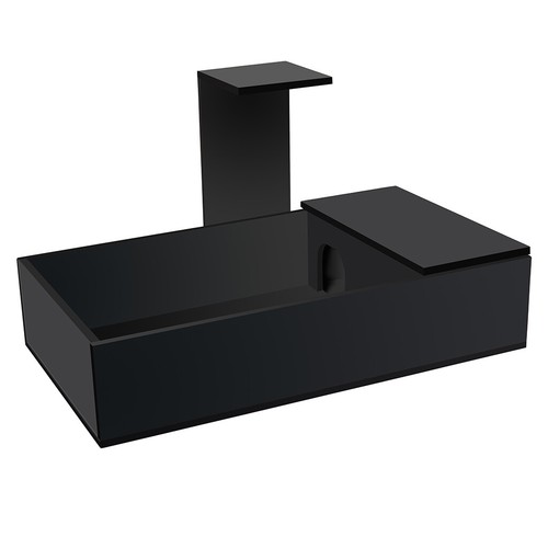 Habistat tortoise table black - habistat,
