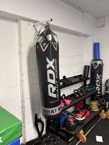 Rdx black hanging punch bag - hanging,