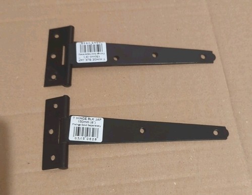 Pair black finish tee - pair,