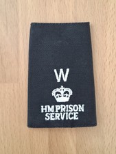 Vintage HM Prison Service Shoulder ID