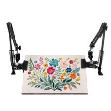 2pc Adjustable Embroidery Hoop Stand Hand Embroidery Hoop Stand Metal1242