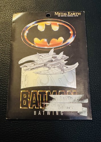 Metal earth batman 1989 - metal,