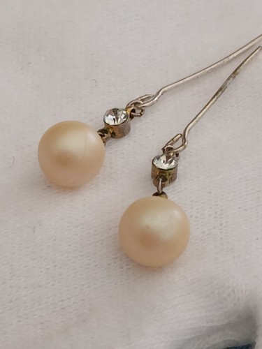 Vintage doll earrings - doll,
