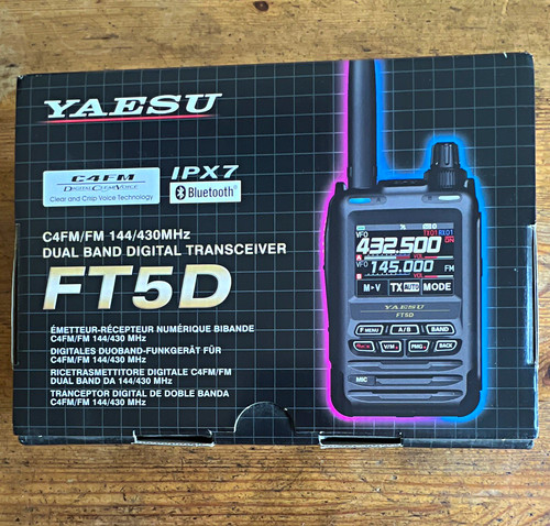 Yaesu ft5de dual band c4fm - ft5de,