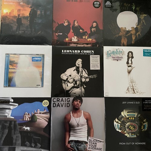 Brand new vinyl albums - brand,