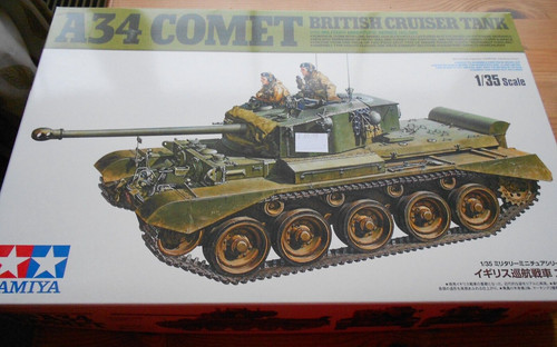 Tamiya a34 comet - a34, british