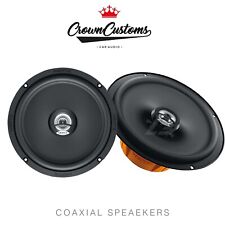 HERTZ 6.5 INCH COAXIAL SPEAKERS 240 WATTS DCX 165.3 CAR AUDIO BASS UPGRADE LOUD