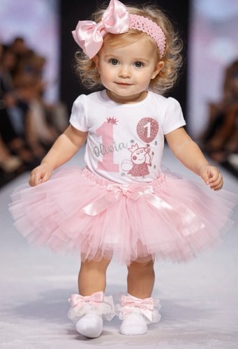 Birthday girl 1st personalised - girl,
