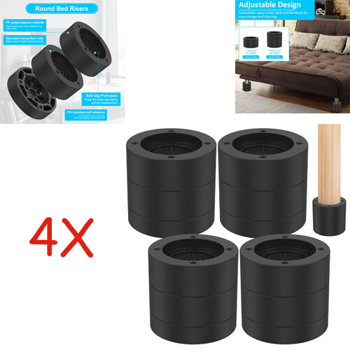4pcs heavy duty bed chair - bed,