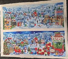 Winter Seasons Fabric Panels