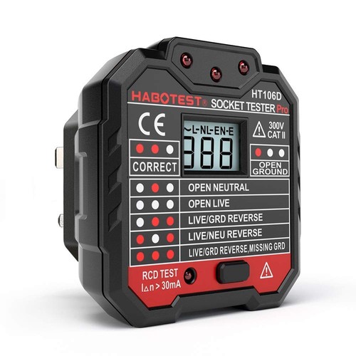 Quille socket tester mains - tester,