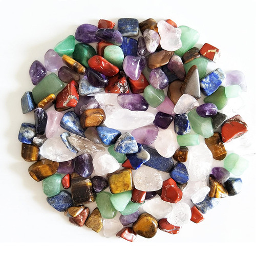 1kg tumbled stones bulk - tumbled, mixed