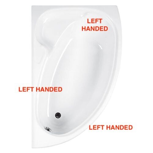 Carron dove whirlpool offset - whirlpool,