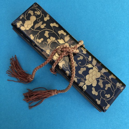 Rare edo miniature - miniature, fubako