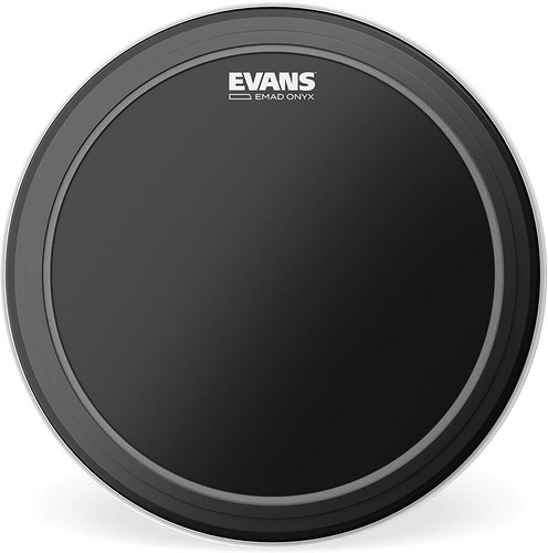 Evans emad onyx bass - 18", drum
