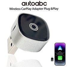 Wireless Carplay Android Auto Adapter USB Car Dongle Connect Box 2 in 1 Mini Box