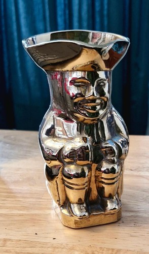 Vintage solid brass toby - toby, jug