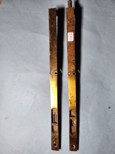 Pair brass 19th century - pair,