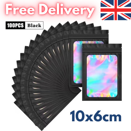 100pcs resealable mylar bags - resealable,
