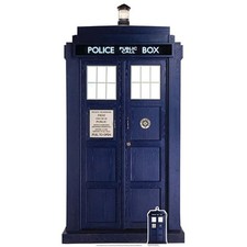 Dr Who Tardis Lifesize Cardboard Cutout - 192cm