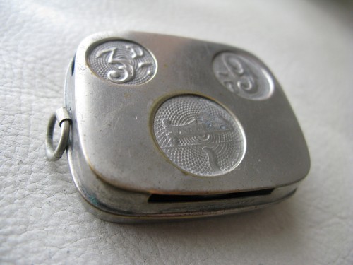 Antique chatelaine nickel - antique,