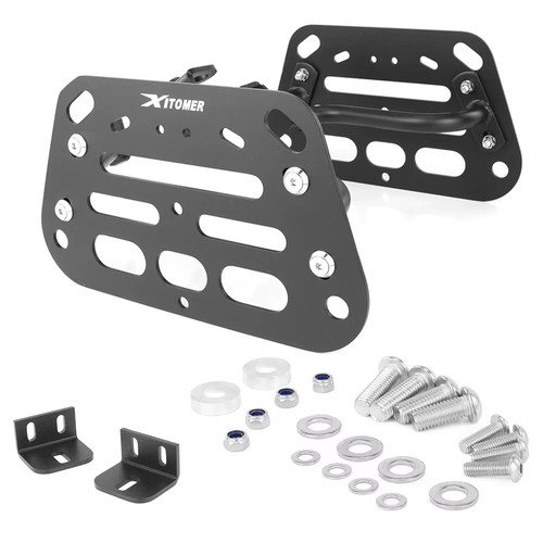 Motorcycle saddlebag support - saddlebag,