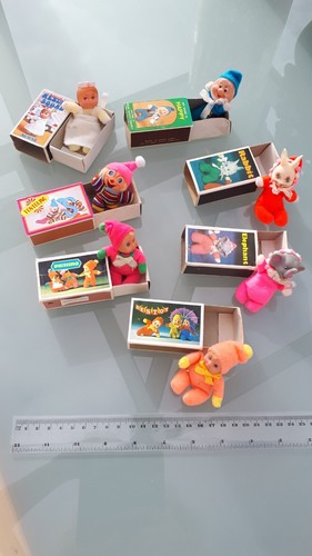 Miniature matchbox dolls - , 7