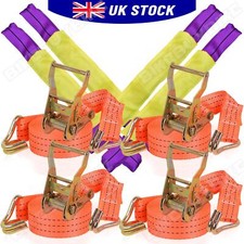 4x 6M Wheel Ratchet Strap