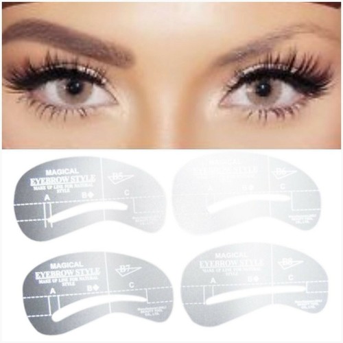 Set eyebrow stencils - uk,
