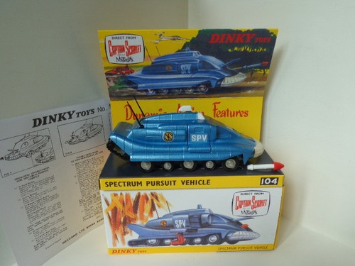 Dinky toys 104 captain scarlet - dinky,
