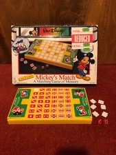  walt disney Mickey's match
