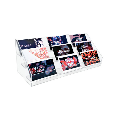 Florist card acrylic - florist,