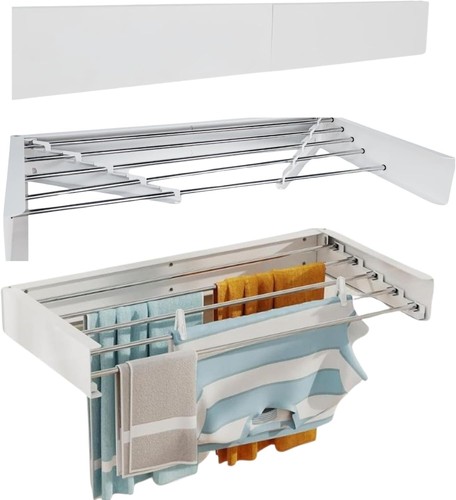 Clothes airer drying rack wall - drying,